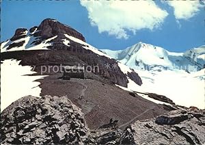 Postkarte Carte Postale 12456923 Hohtuerli Bluemlisalphuette SAC mit Wilde und Weisse Frau Hohtuerli