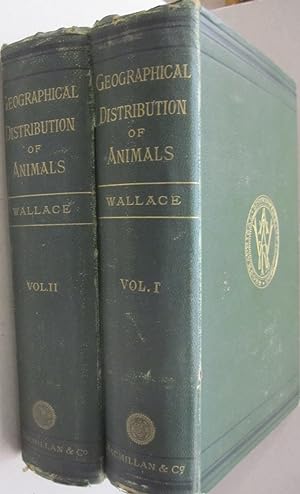 Seller image for The Geographical Distribution of Animals 2 vol set for sale by Midway Book Store (ABAA)