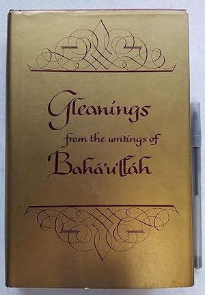 Image du vendeur pour Gleanings From the Writings of Baha'u'llah mis en vente par East Aurora Bookworm