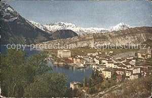 Bild des Verkufers fr Postkarte Carte Postale 42561372 Torbole Lago di Garda Gegen Nord Westen Italien zum Verkauf von Versandhandel Boeger