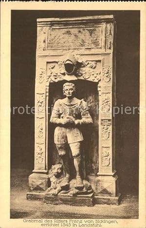 Bild des Verkufers fr Postkarte Carte Postale 42569791 Koeln Rhein Grabmal des Ritters Franz von Sickingen Koeln zum Verkauf von Versandhandel Boeger