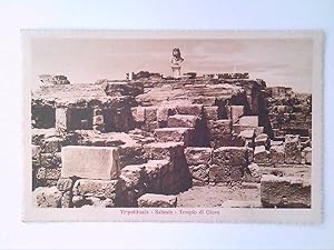 Sabrata, Libyen. Tripolitania. Templo di Giove. AK.