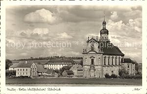 Postkarte Carte Postale 42592002 Faehrbrueck Wuerzburg Wallfahrtskirche Hausen b.Wuerzburg