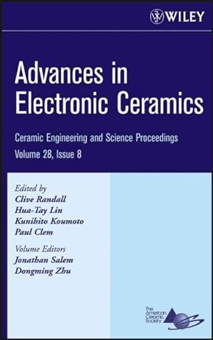 Image du vendeur pour Advances in Electronic Ceramics mis en vente par GreatBookPrices