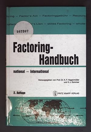 Seller image for Factoring-Handbuch : national - international. for sale by books4less (Versandantiquariat Petra Gros GmbH & Co. KG)