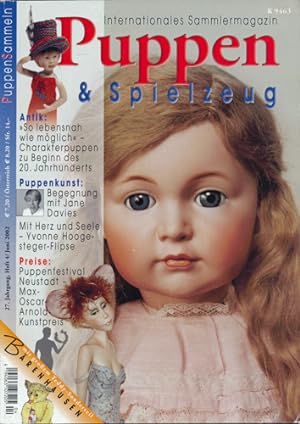 Seller image for Puppen & Spielzeug. Internationales Sammlermagazin. hier: Heft 4/Juni 2002 (27. Jahrgang). for sale by Versandantiquariat  Rainer Wlfel