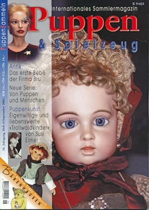 Seller image for Puppen & Spielzeug. Internationales Sammlermagazin. hier: Heft 6/September 2001 (26. Jahrgang). for sale by Versandantiquariat  Rainer Wlfel