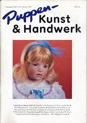 Seller image for Puppen - Kunst & Handwerk. hier: Heft 1/1992 (1. Jahrgang). for sale by Versandantiquariat  Rainer Wlfel