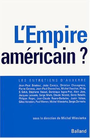 Image du vendeur pour L'Empire amricain ? mis en vente par JLG_livres anciens et modernes