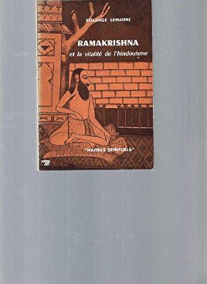 Imagen del vendedor de Ramakrishna et la vitalit de l'hidouisme a la venta por JLG_livres anciens et modernes