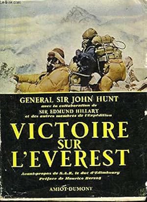 Seller image for Victoire sur l'everest. (the ascent of everest). for sale by JLG_livres anciens et modernes