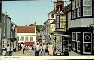Ansichtskarte / Postkarte Lymington Hampshire England, Quay Hill, Whitbread Kings Head