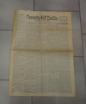 GAZZETTA DELL'EMILIA, edizione della sera, numero 92 del 2 aprile 1900 - anno XLI - , Bologna, Ti...