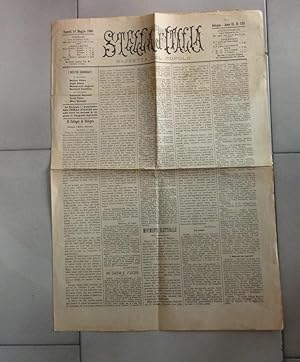 STELLA D'ITALIA - GAZZETTA DEL POPOLO, NUMERO 133 DEL 14 MAGGIO 1886 - ANNO NONO - , Bologna, Tì ...