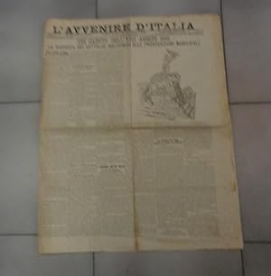 L'AVVENIRE D'ITALIA, numero 218 derl 8 agosto 1903 - ANNO VIII -, BoLOGNA, Tipografia Garagnani e...