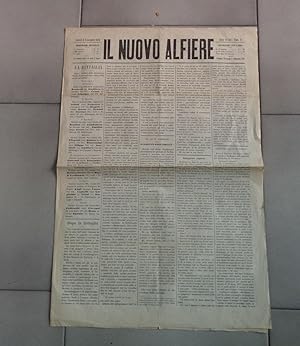 IL NUOVO ALFIERE, Numero 6 anno primo del 6 novembre 1876 - , Bologna, Il nuovo alfiere, 1876