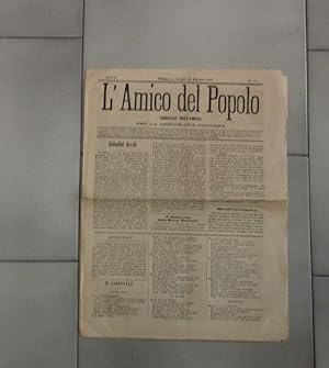 L'AMICO DEL POPOLO - giornale dell'Emilia per la democrazia italiana, numero 317 del 25 NOVEMBRE ...