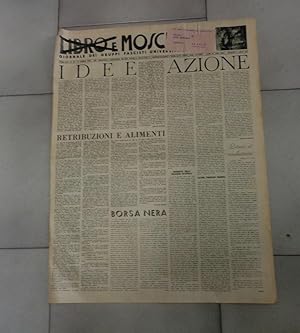 LIBRO E MOSCHETTO, giornale dei gruppi fascisti universitari in armi-- 1943 - numero 23 del 03 ap...