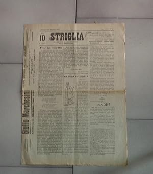 LA STRIGLIA, giornale settimanale, LIBERO GAZZETTINO - numero 6 del 04 GIIJGNO 1917 - ANNO XXXII ...