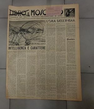 LIBRO E MOSCHETTO, giornale dei gruppi fascisti universitari in armi -- 1942 - numero 48 del 01 A...