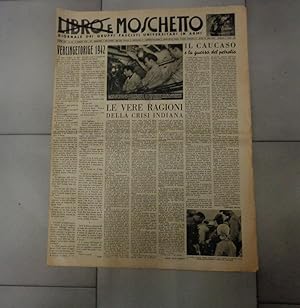 LIBRO E MOSCHETTO, giornale dei gruppi fascisti universitari in armi-- 1942 - numero 50 del 15 AG...