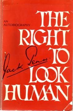 Image du vendeur pour The Right to Look Human mis en vente par Eaglestones