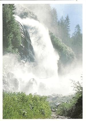 Seller image for AK - sterreich - Stuibenfall bei Umhausen, hchster Wasserfall Tirols for sale by Walter Gottfried