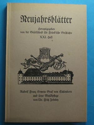 Rudolf Franz Erwein Graf von Schönborn und seine Musikpflege.