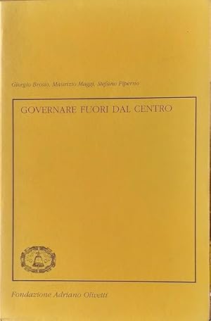 Seller image for Governare fuori dal centro for sale by librisaggi