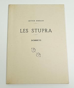 Image du vendeur pour Les stupra. Sonnets. mis en vente par Librairie L'Autre sommeil