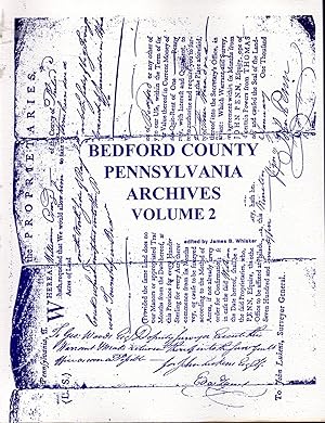 Seller image for Bedford County Pennsylvania Archives: Volume 1 (Two) for sale by Dorley House Books, Inc.