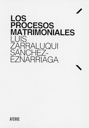 Image du vendeur pour Los Procesos Matrimoniales mis en vente par Vuestros Libros