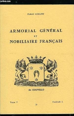 Image du vendeur pour Armorial gnral et nobiliaire franais tome V n 19 - Davilliers a Davy (Davilliers, Davin, Davineau, Davines, Daviolle, Daviot, Davisseau, Davisson, Davit, Davizard, Davohel, Davoine, Davois, Davoisne, Davonneau, Davost, Davot, Davoulhe, Davourye mis en vente par Le-Livre