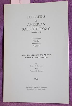 BULLETINS OF AMERICAN PALEONTOLOGY Vol. 54, Number 241