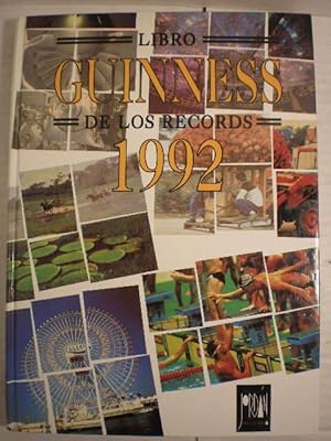 Imagen del vendedor de Libro Guinness de los Records 1992 a la venta por Librera Antonio Azorn