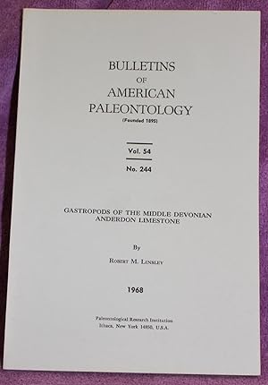 BULLETINS OF AMERICAN PALEONTOLOGY Vol. 54, Number 244