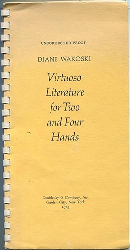 Immagine del venditore per Virtuoso Literature for Two and Four Hands venduto da Between the Covers-Rare Books, Inc. ABAA