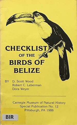 Checklist of the birds of Belize