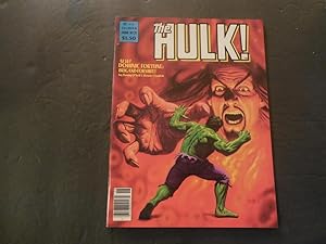 The Hulk #21 Jun 1980 Bronze Age Marvel Comics BW Magazine