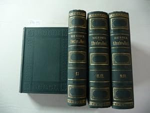 Imagen del vendedor de Johann Gottfried v. Herders smmtliche Werke - Zur schnen Literatur und Kunst - 5/6 + 9/10 + 11/12 + 13 (4 BCHER) a la venta por Gebrauchtbcherlogistik  H.J. Lauterbach