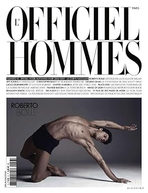 Seller image for Officiel Hommes Magazine FW 2008 ROBERTO BOLLE Marlon Teixeira SEAN O PRY for sale by Magscorner