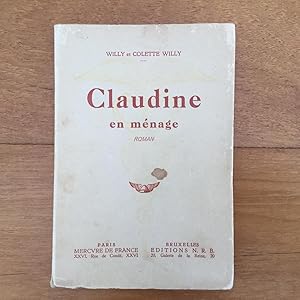 Image du vendeur pour Claudine en mnage mis en vente par Les bouquins d'Alain