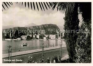 Bild des Verkufers fr Postkarte Carte Postale 72791755 Torbole Lago di Garda Uferpromenade Gardasee Italien zum Verkauf von Versandhandel Boeger