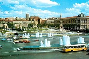 Imagen del vendedor de Postkarte Carte Postale 72795377 Madrid Spain Plaza del Descubrimiento de America Madrid a la venta por Versandhandel Boeger