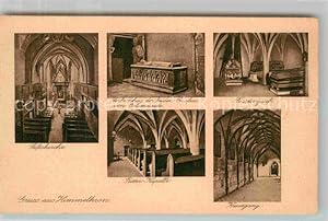Postkarte Carte Postale 42810452 Himmelkron Stiftskirche Sarkophag Grafen von Orlamunde Ritterkap...