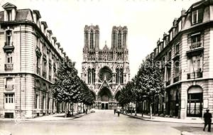 Postkarte Carte Postale 12821112 Reims Champagne Ardenne Kathedrale Reims