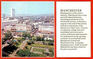 Bild des Verkufers fr Postkarte Carte Postale 72844588 Manchester Panorama Beschreibung uebersetzung Manchester zum Verkauf von Versandhandel Boeger