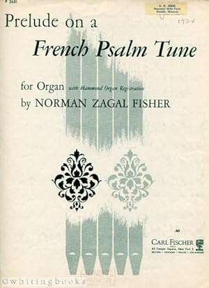 Prelude on a French Psalm Tune for Organ, with Hammond Organ Registration