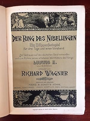 Der Ring des Nibelungen. Ein Bühnenfestspiel für drei Tage und einen Vorabend. Erster Tag: Die Wa...