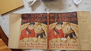 Bild des Verkufers fr Mr. Jones and Mr. Finnigan in Dustjacket of Fat Guy & Thin 1 wearing Hats & Fancy Wear, ILLUSTRATED BY ERICK BERRY,Unfortunate that Mr. Finnigan was the 1 who loved to Eat zum Verkauf von Bluff Park Rare Books